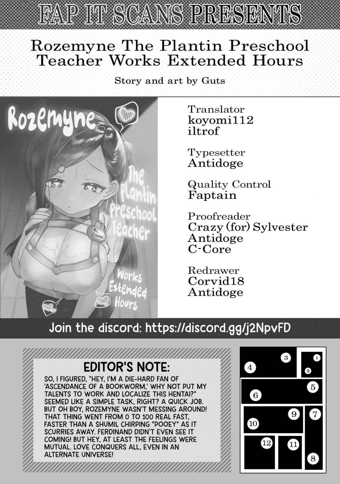 Page 11 Chapter Unknown_4a10 Honzuki no Gekokujou - Plantin Hoikuen Rosemain Sensei no Yoru no Enchou Hoiku (Doujinshi)