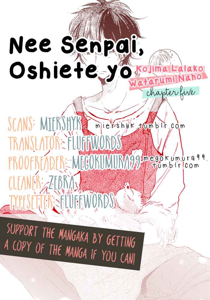 Page 1 Chapter 5 Nee Senpai, Oshiete yo
