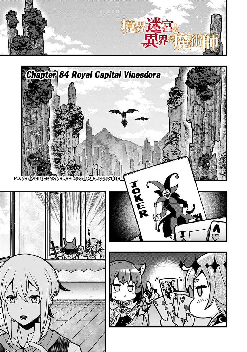 Page 2 Chapter 84 Kyoukai Meikyuu to Ikai no Majutsushi