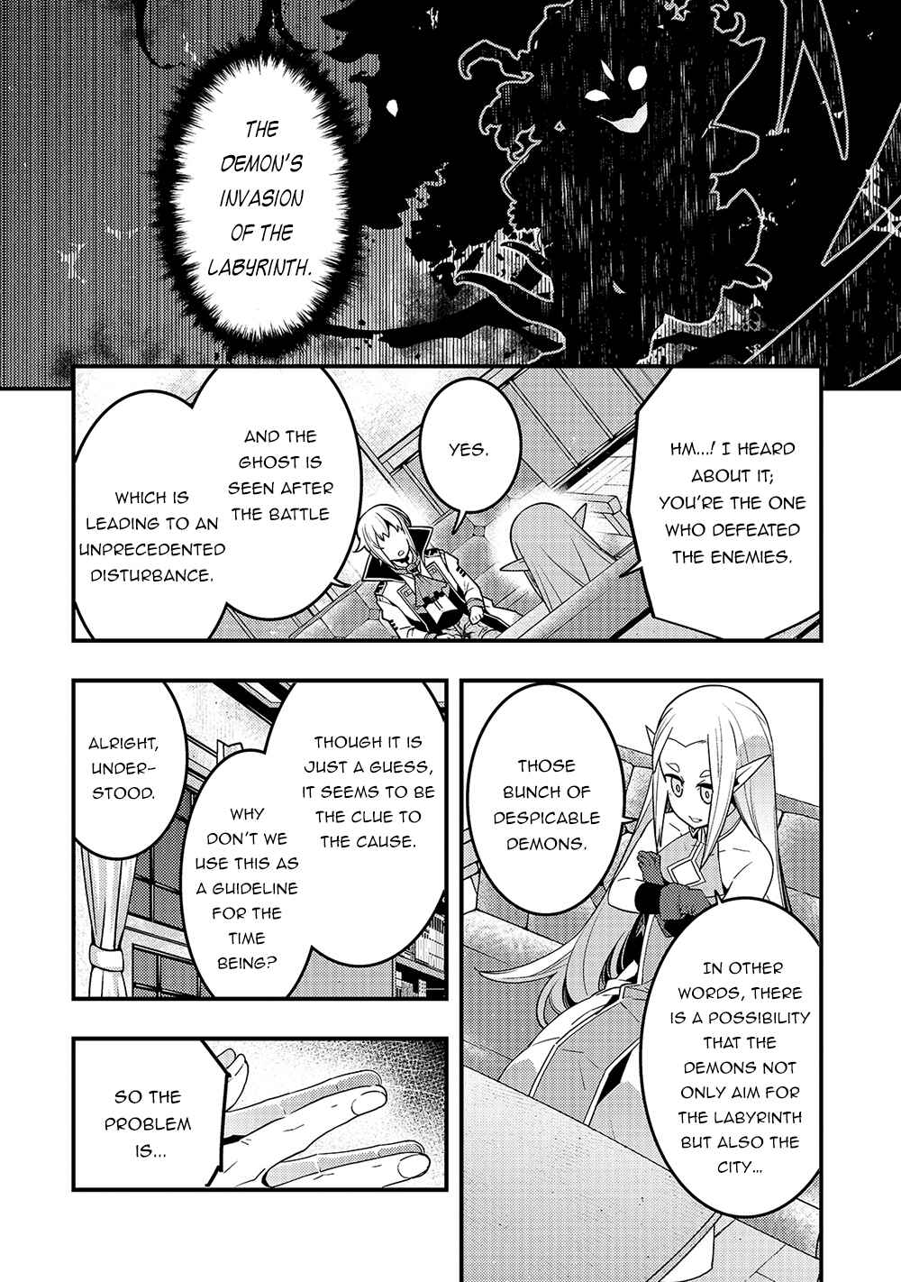 Page 13 Chapter 37 Kyoukai Meikyuu to Ikai no Majutsushi