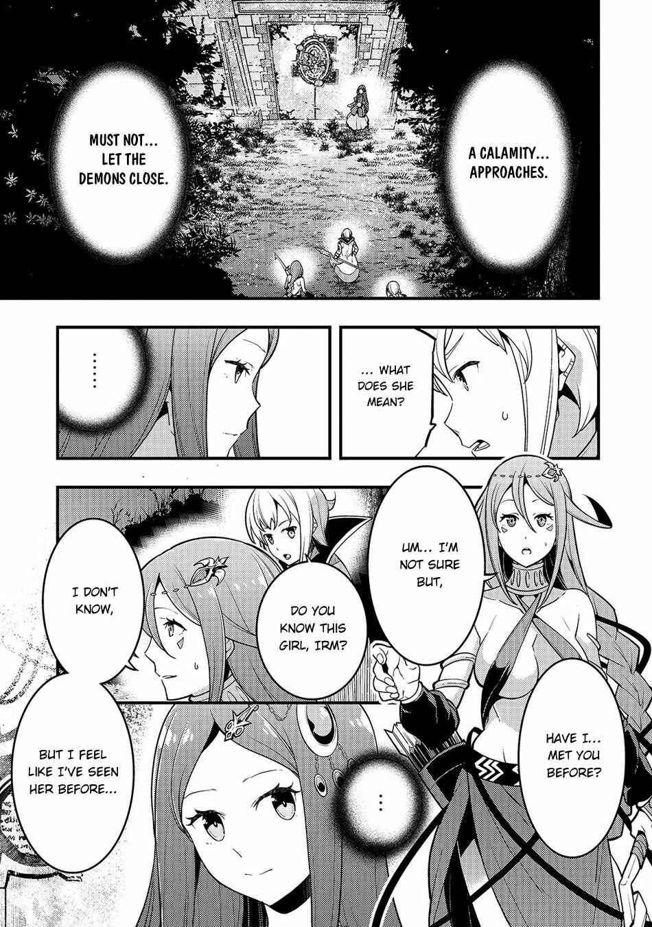 Page 8 Chapter 19 Kyoukai Meikyuu to Ikai no Majutsushi