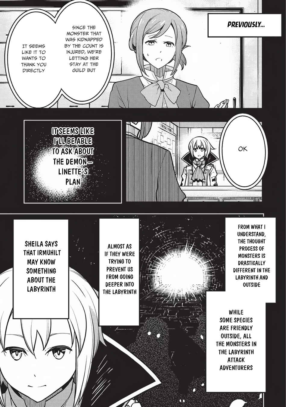 Page 4 Chapter 13 Kyoukai Meikyuu to Ikai no Majutsushi