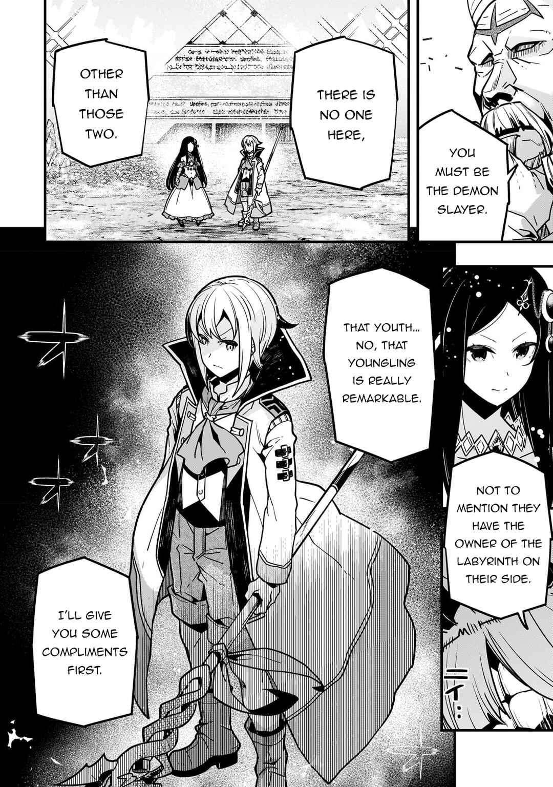 Page 4 Chapter 59 Kyoukai Meikyuu to Ikai no Majutsushi