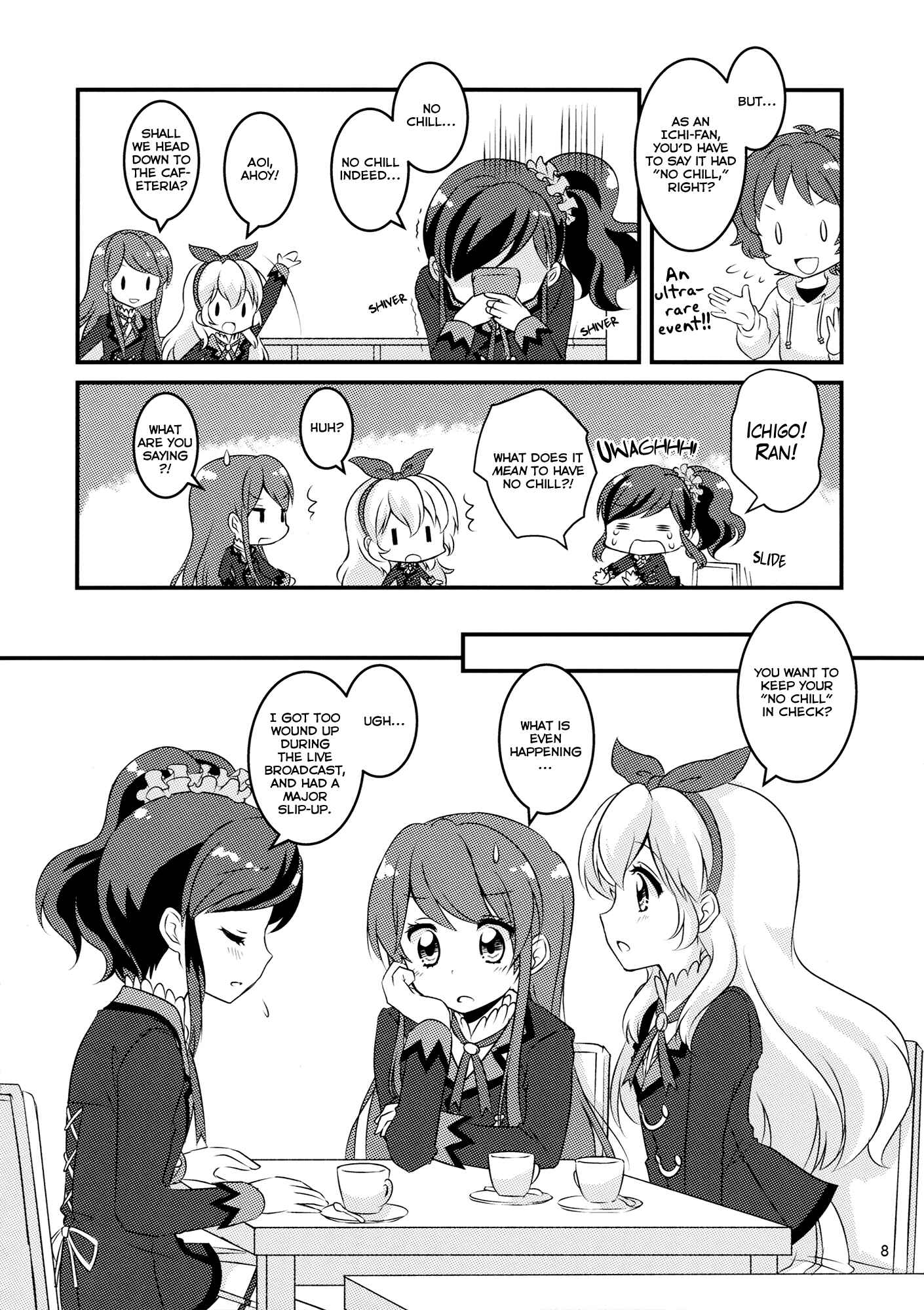 Page 8 Chapter Unknown_4ea5 Aikatsu! - Chill (Doujinshi)