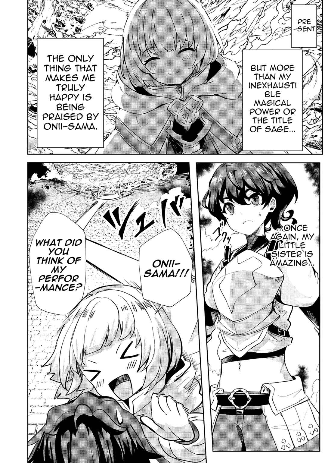 Page 4 Chapter 14 Ane ga Kensei de Imouto ga Kenja de