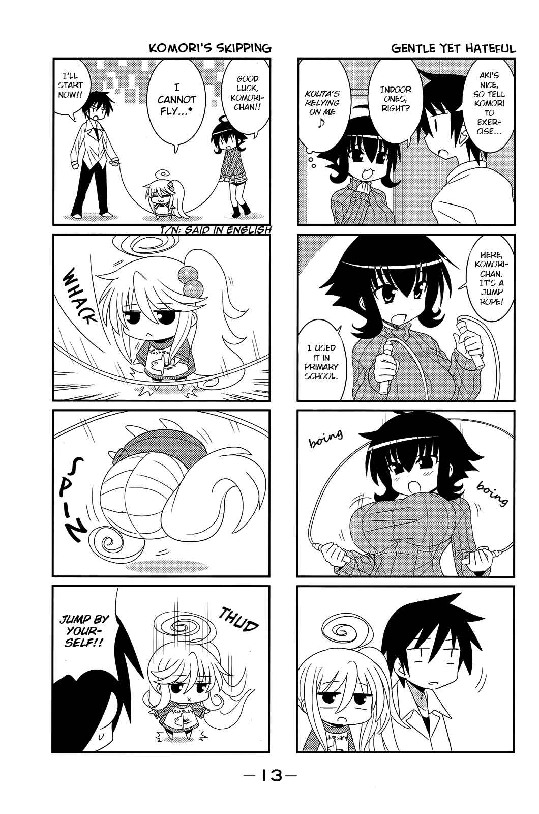 Page 3 Chapter 20 Komori-chan wa Yaruki o Dase