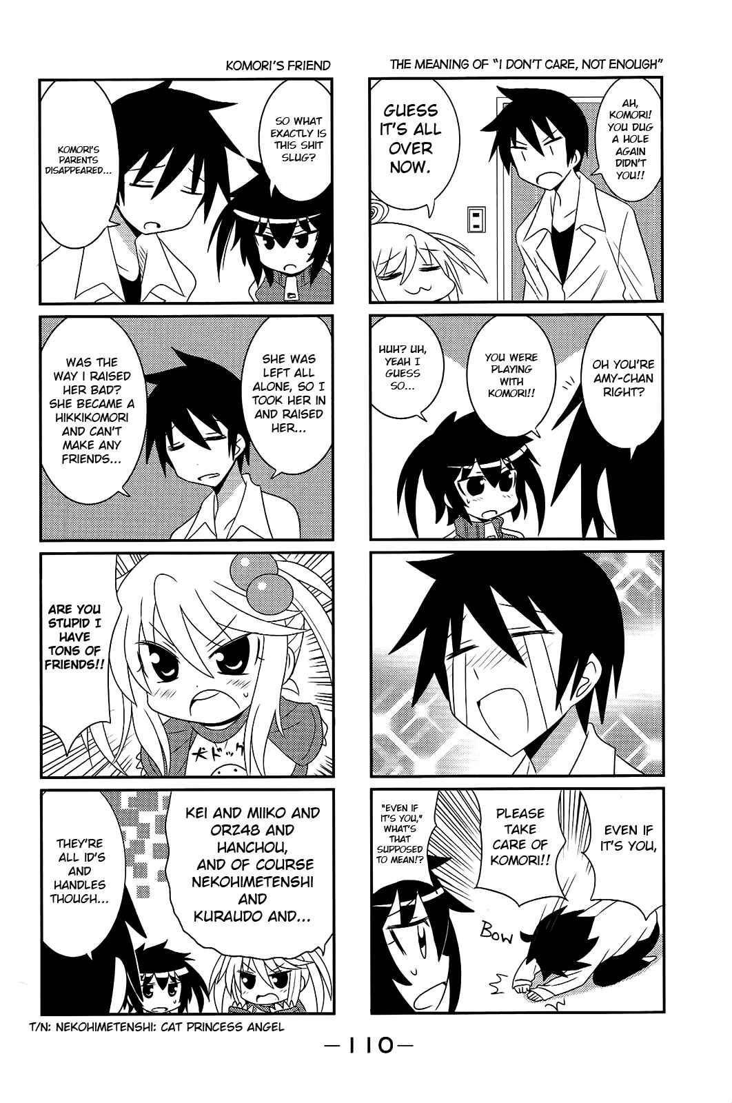 Page 4 Chapter 32 Komori-chan wa Yaruki o Dase