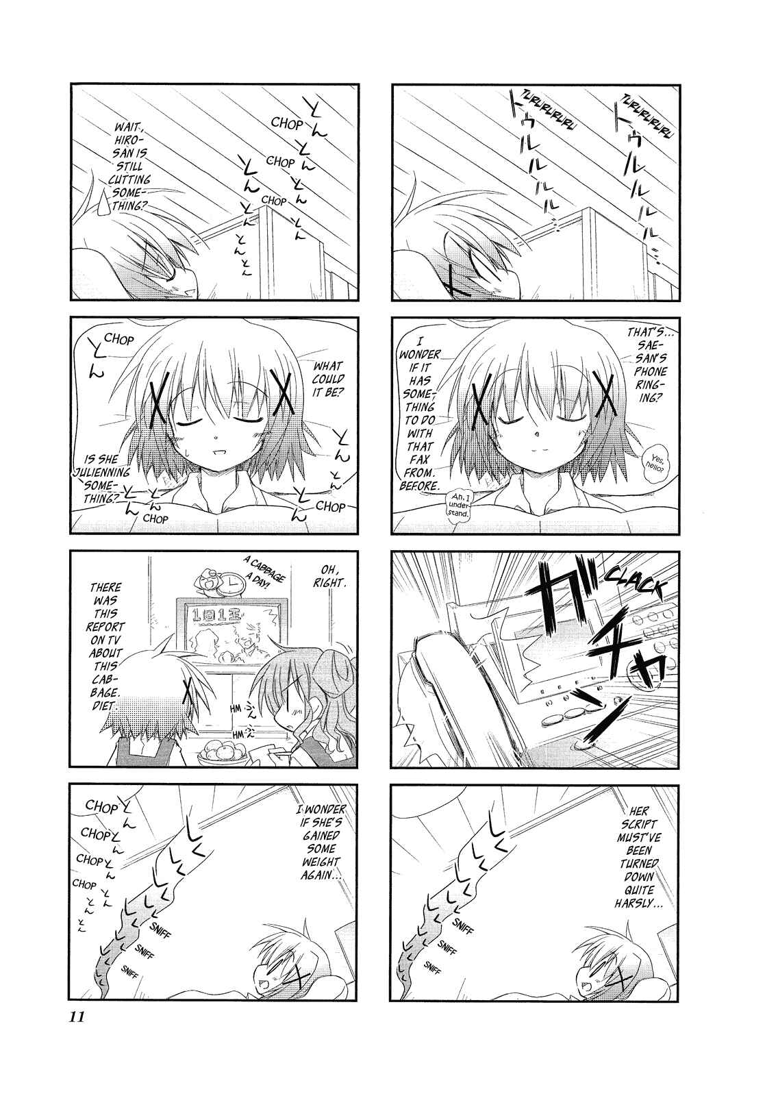 Page 15 Chapter 1 Hidamari Sketch Anthology Comic