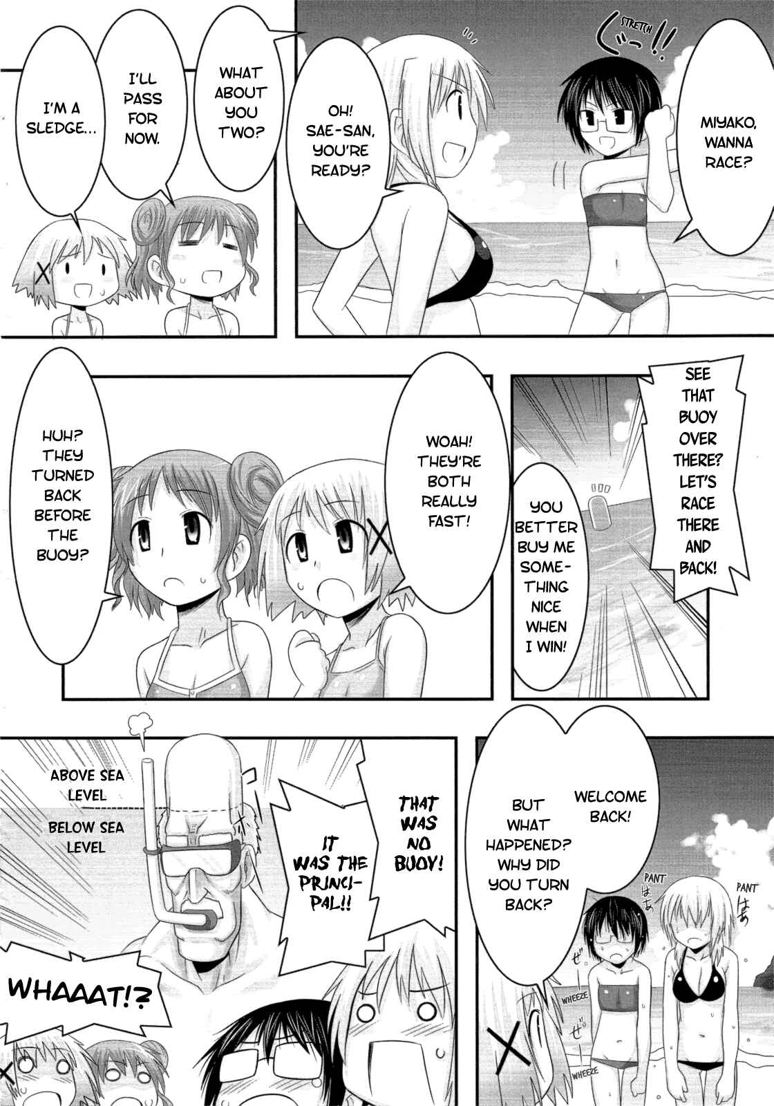 Page 4 Chapter 9 Hidamari Sketch Anthology Comic