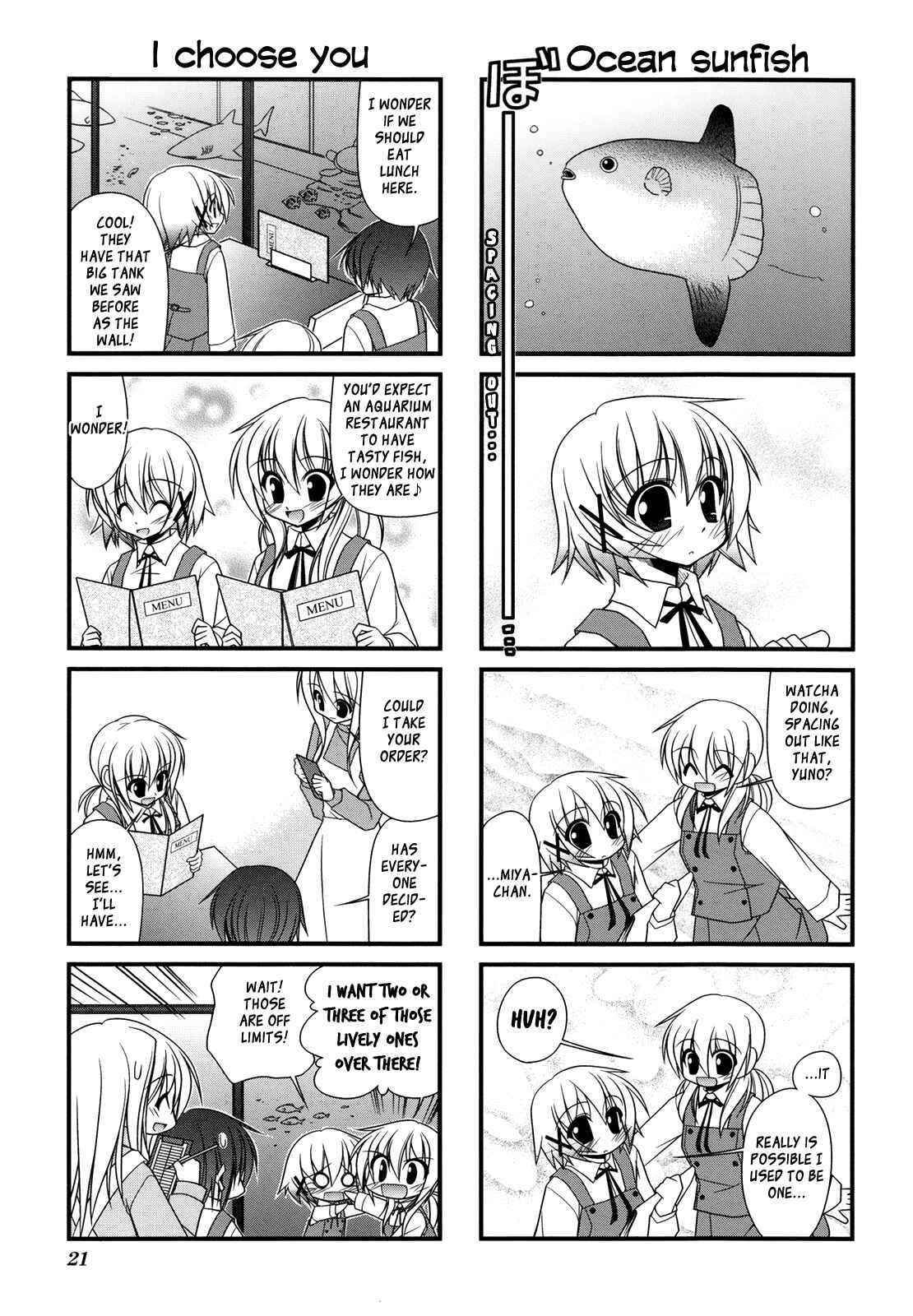 Page 5 Chapter 2 Hidamari Sketch Anthology Comic