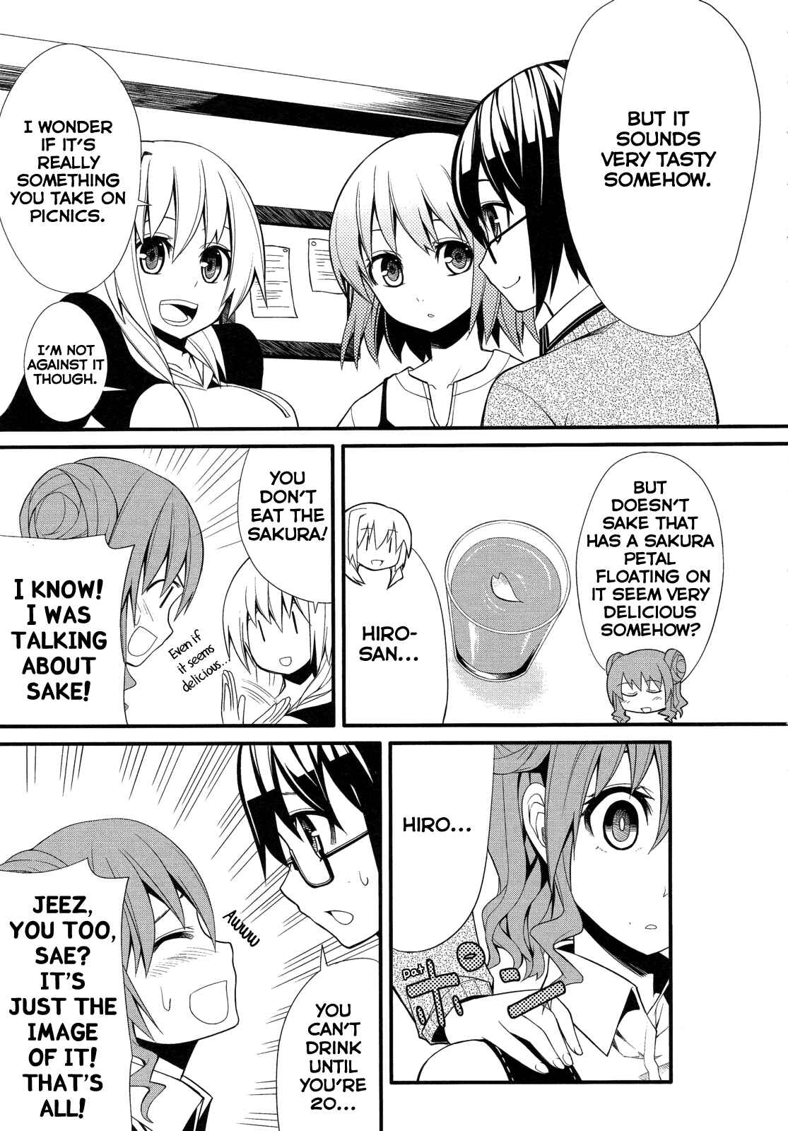 Page 3 Chapter 12 Hidamari Sketch Anthology Comic