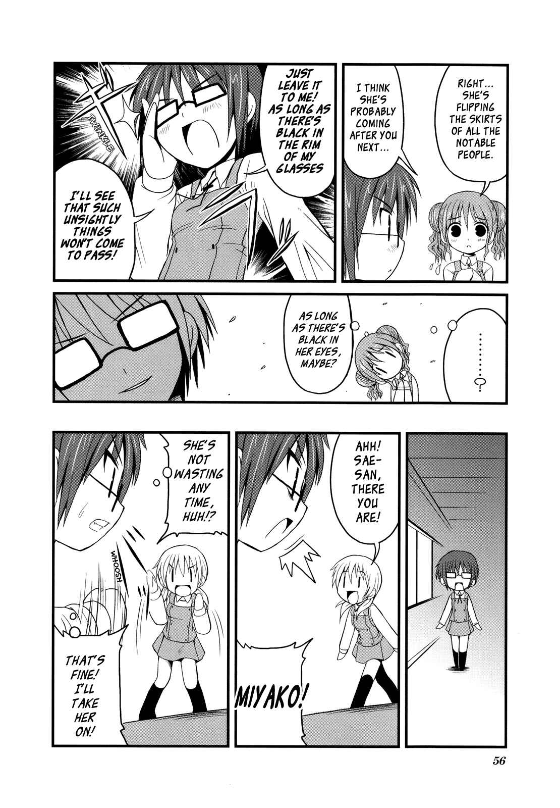 Page 4 Chapter 6 Hidamari Sketch Anthology Comic