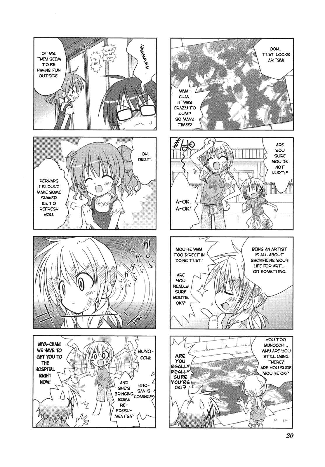 Page 4 Chapter 2 Hidamari Sketch Anthology Comic