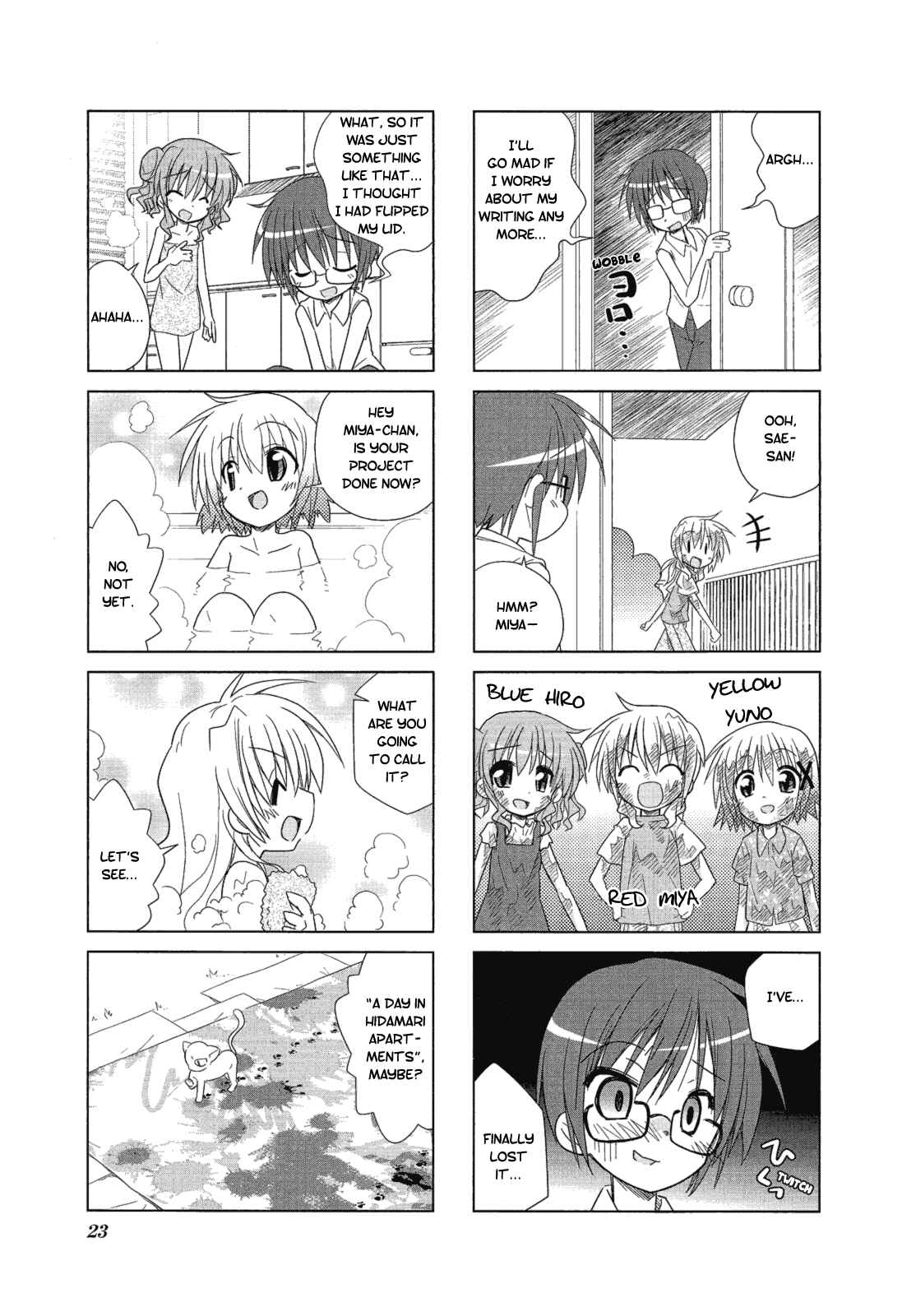Page 7 Chapter 2 Hidamari Sketch Anthology Comic