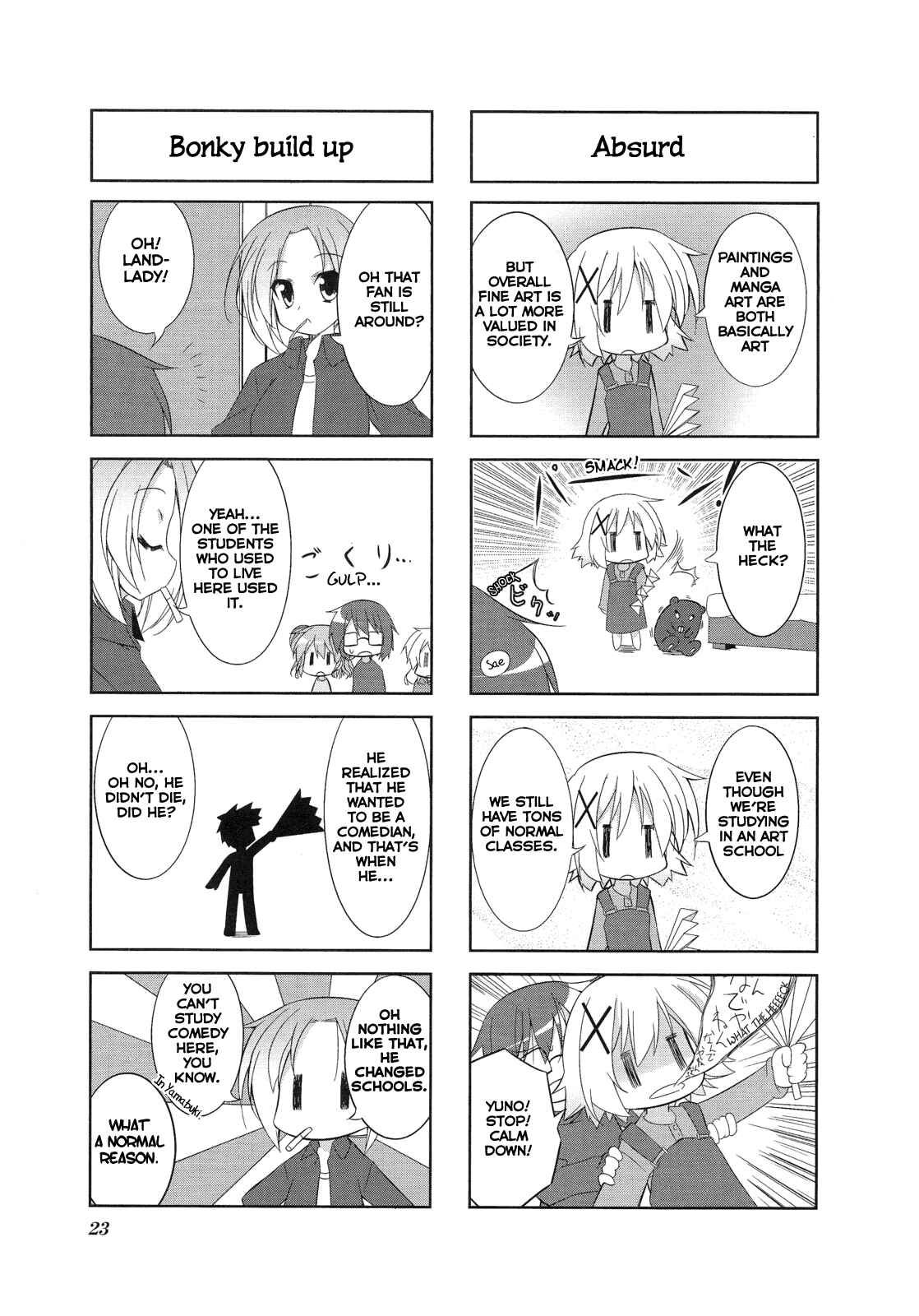 Page 7 Chapter 2 Hidamari Sketch Anthology Comic
