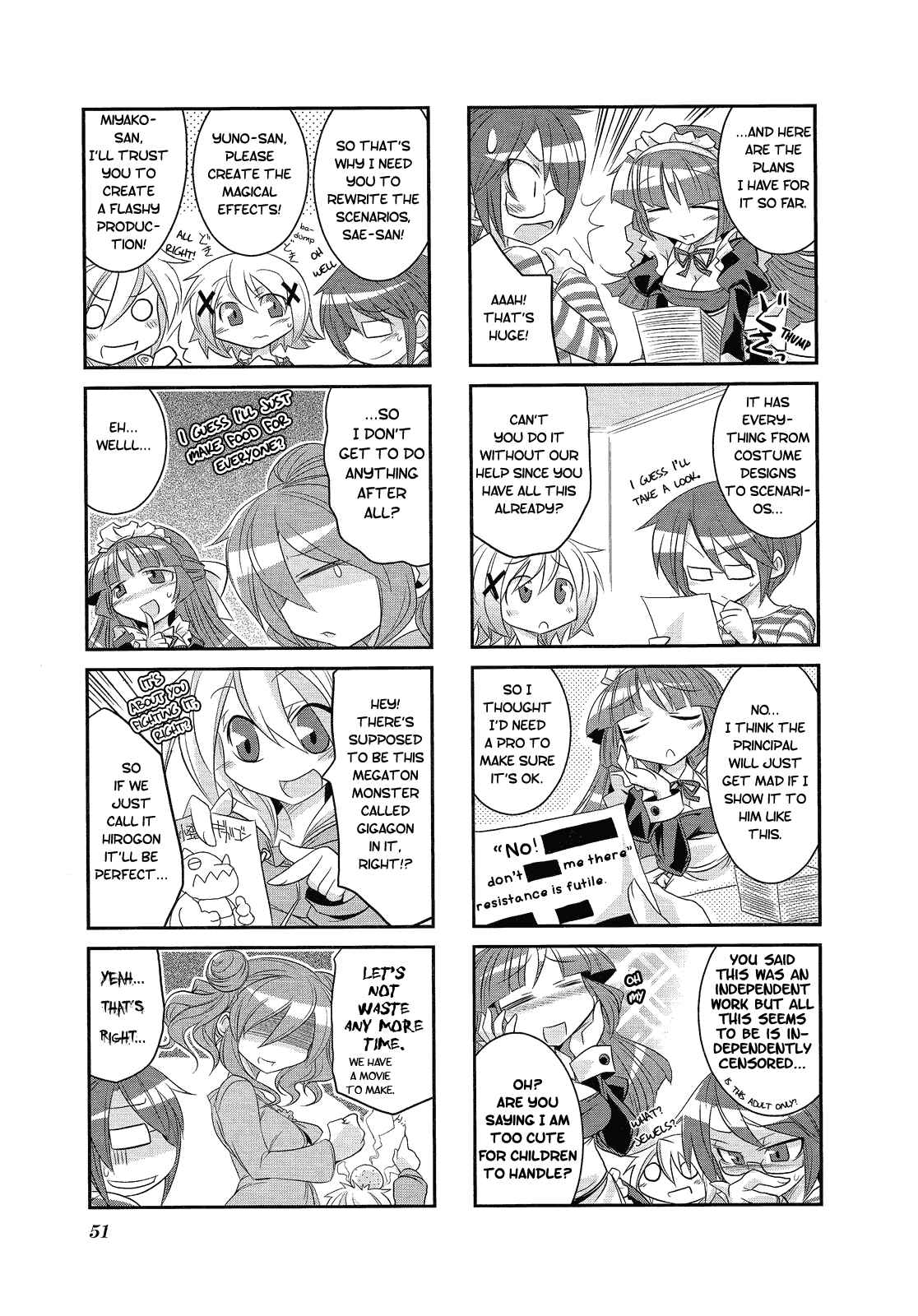 Page 3 Chapter 6 Hidamari Sketch Anthology Comic