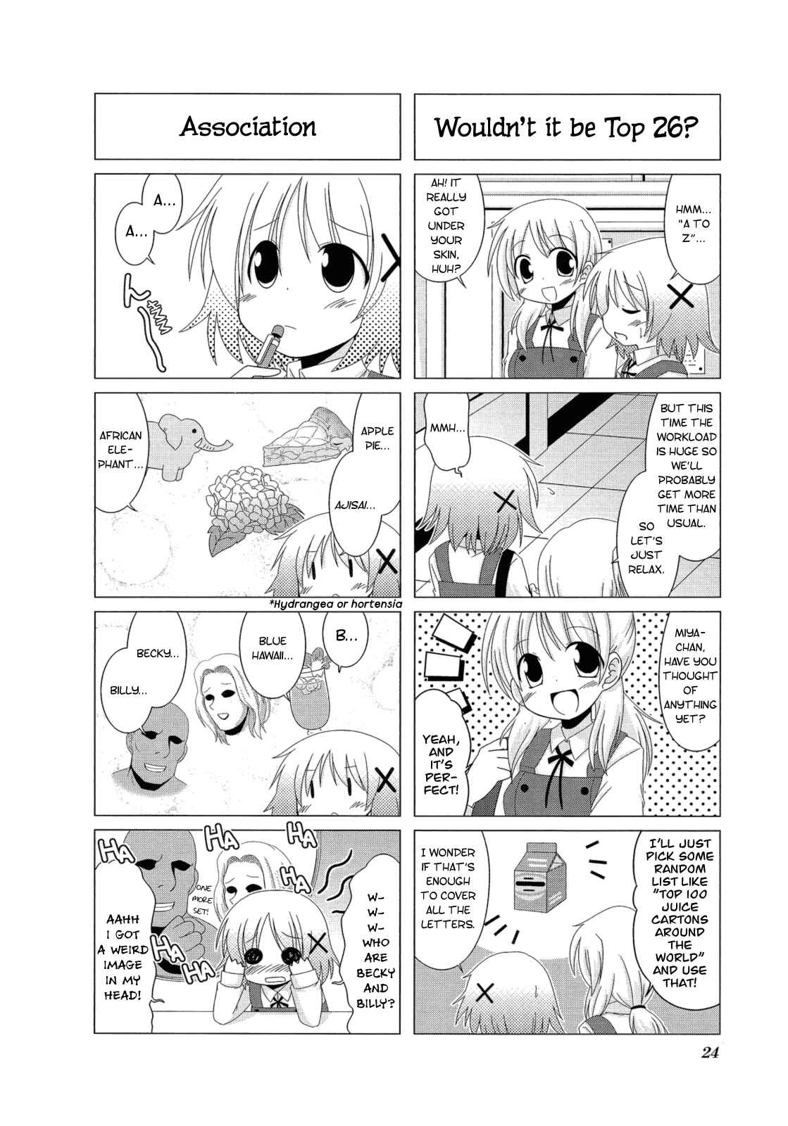 Page 2 Chapter 3 Hidamari Sketch Anthology Comic