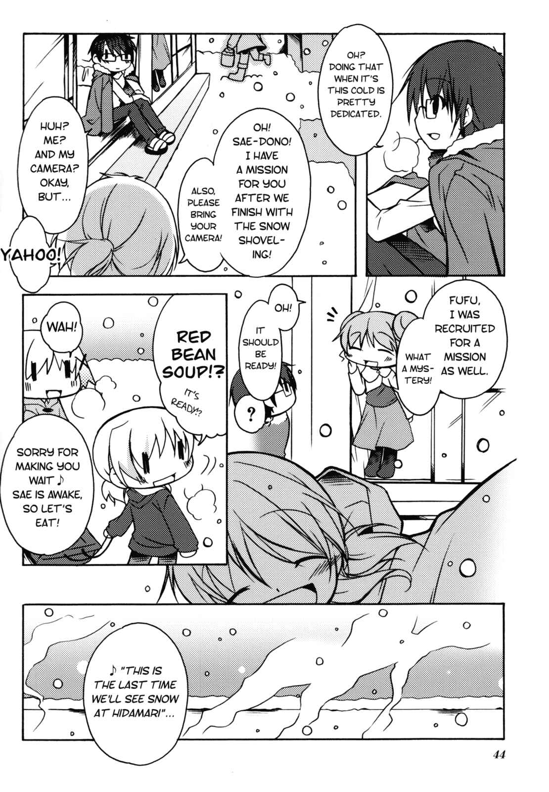 Page 4 Chapter 5 Hidamari Sketch Anthology Comic