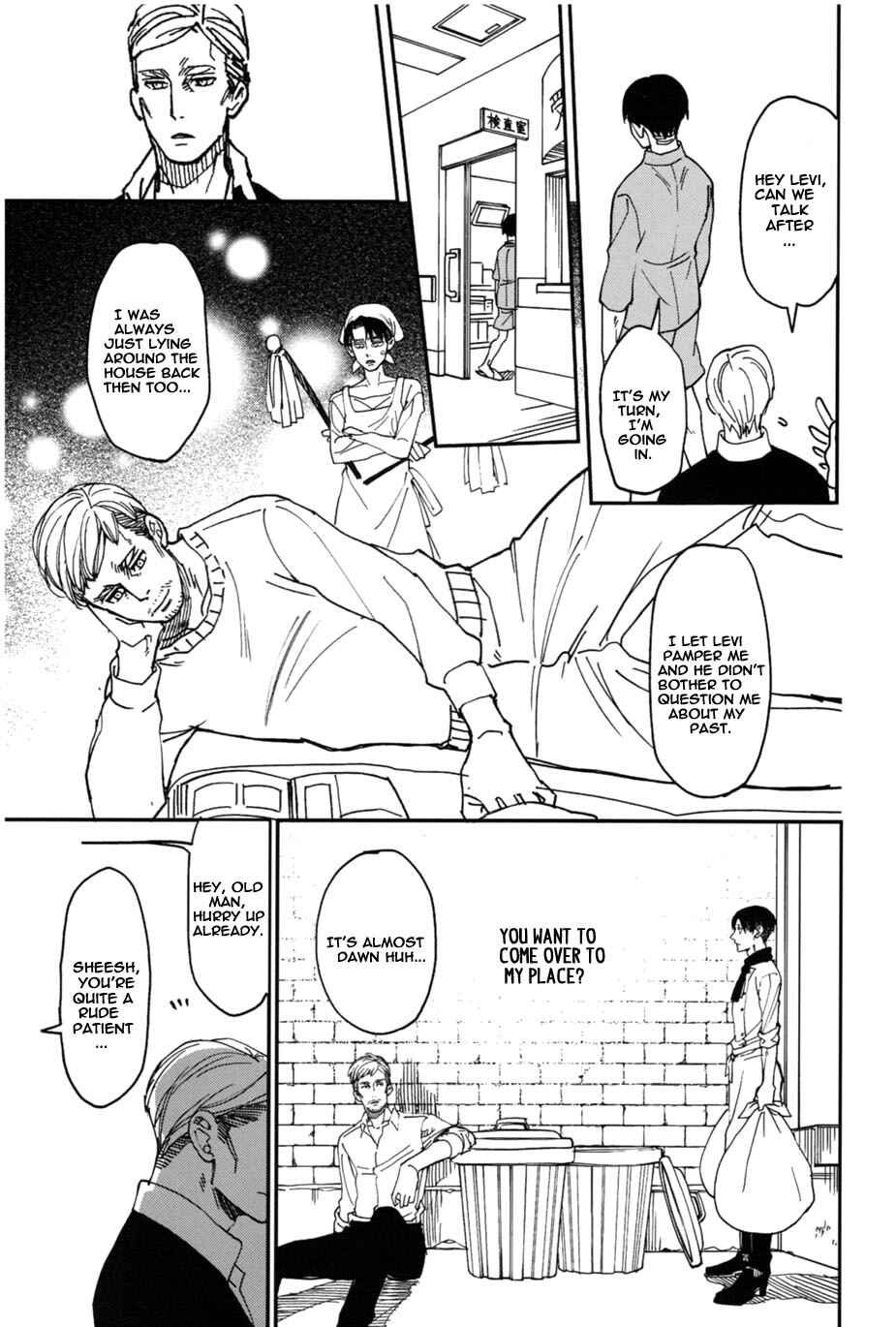 Page 18 Chapter Unknown_0178 Shingeki no Kyojin - Byouin e Ittekimashita (Doujinshi)