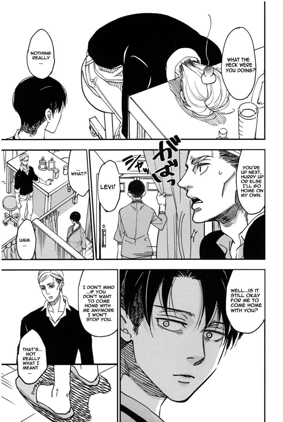 Page 20 Chapter Unknown_0178 Shingeki no Kyojin - Byouin e Ittekimashita (Doujinshi)