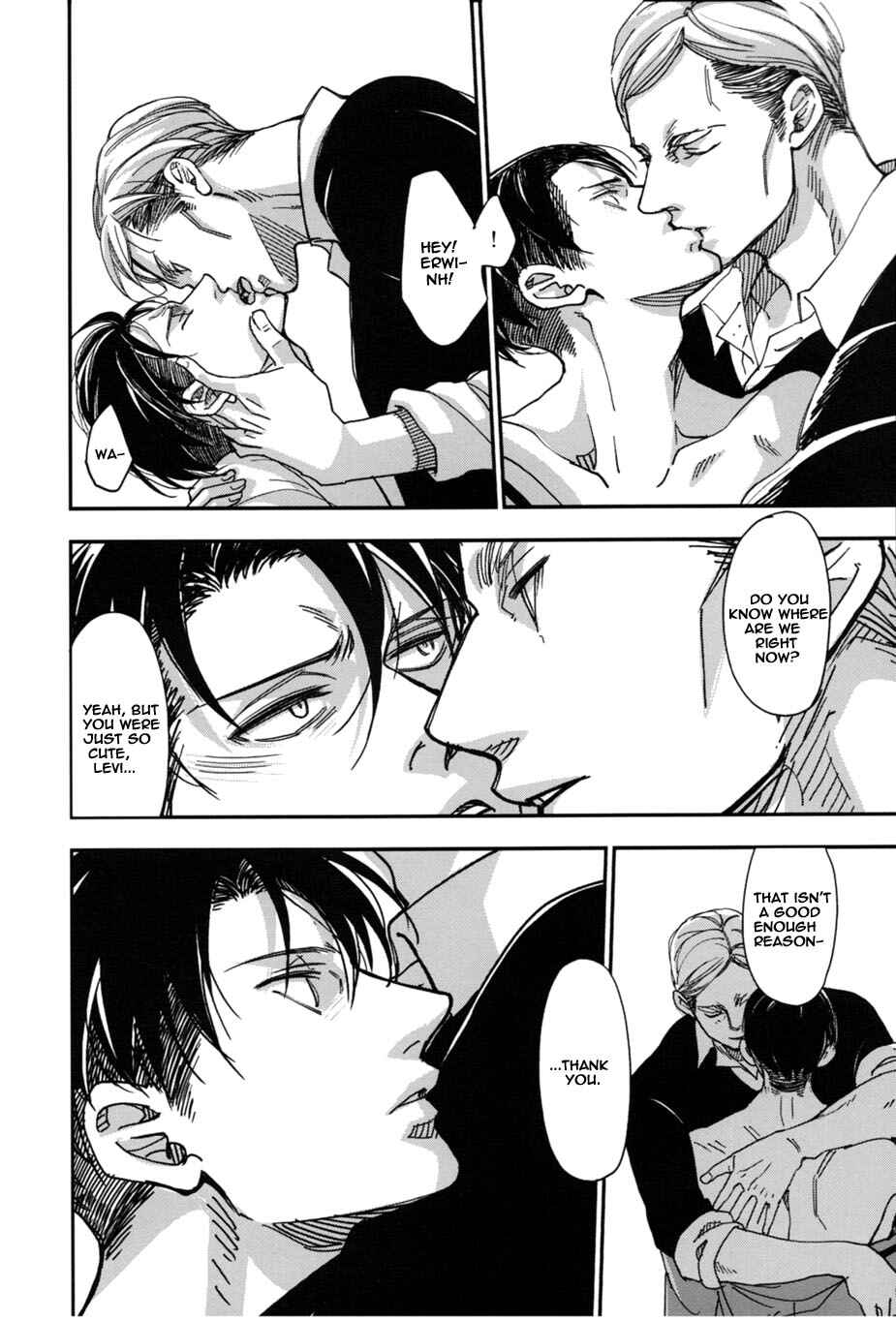 Page 23 Chapter Unknown_0178 Shingeki no Kyojin - Byouin e Ittekimashita (Doujinshi)