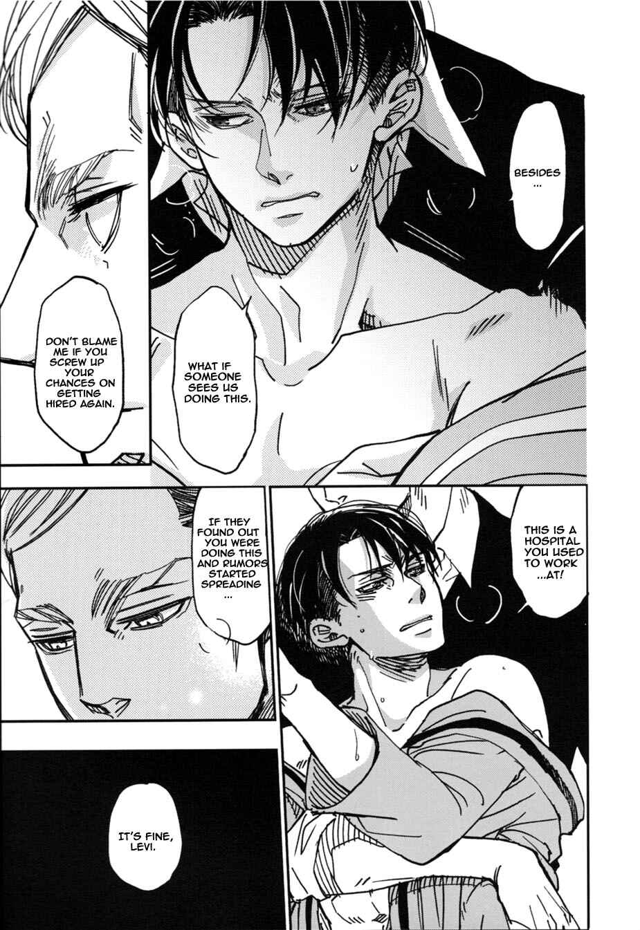 Page 26 Chapter Unknown_0178 Shingeki no Kyojin - Byouin e Ittekimashita (Doujinshi)