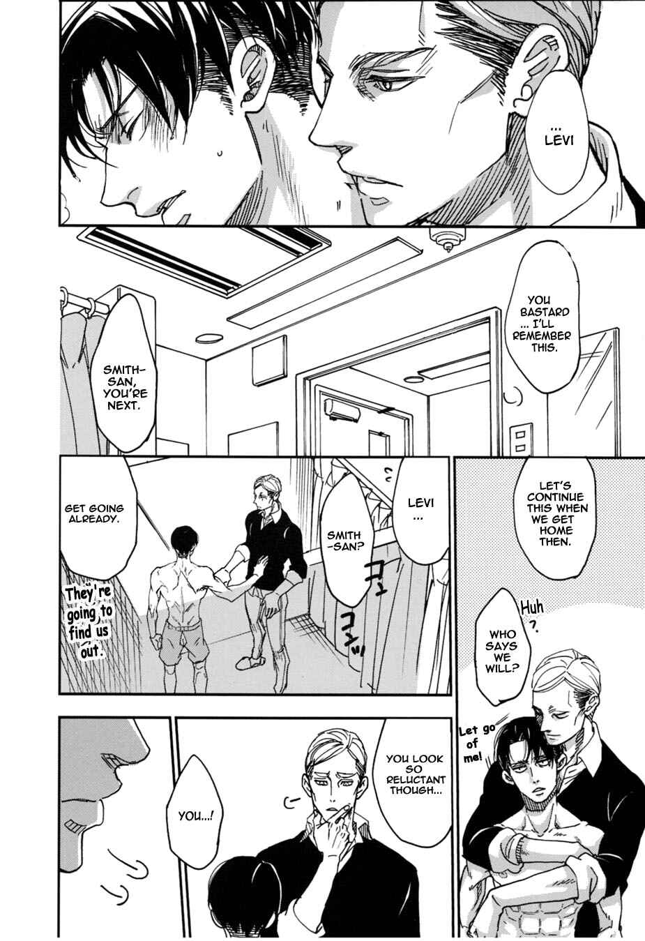 Page 29 Chapter Unknown_0178 Shingeki no Kyojin - Byouin e Ittekimashita (Doujinshi)