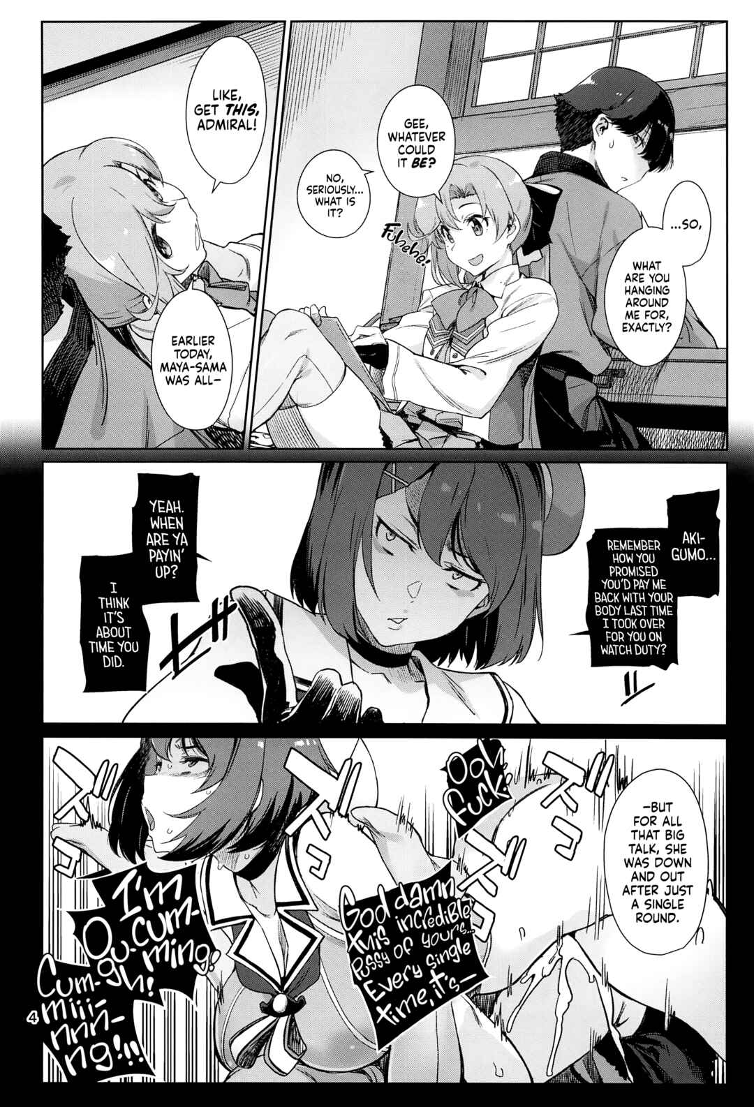 Page 4 Chapter Unknown_b55b Kantai Collection -KanColle- - Calling Warble (Doujinshi)