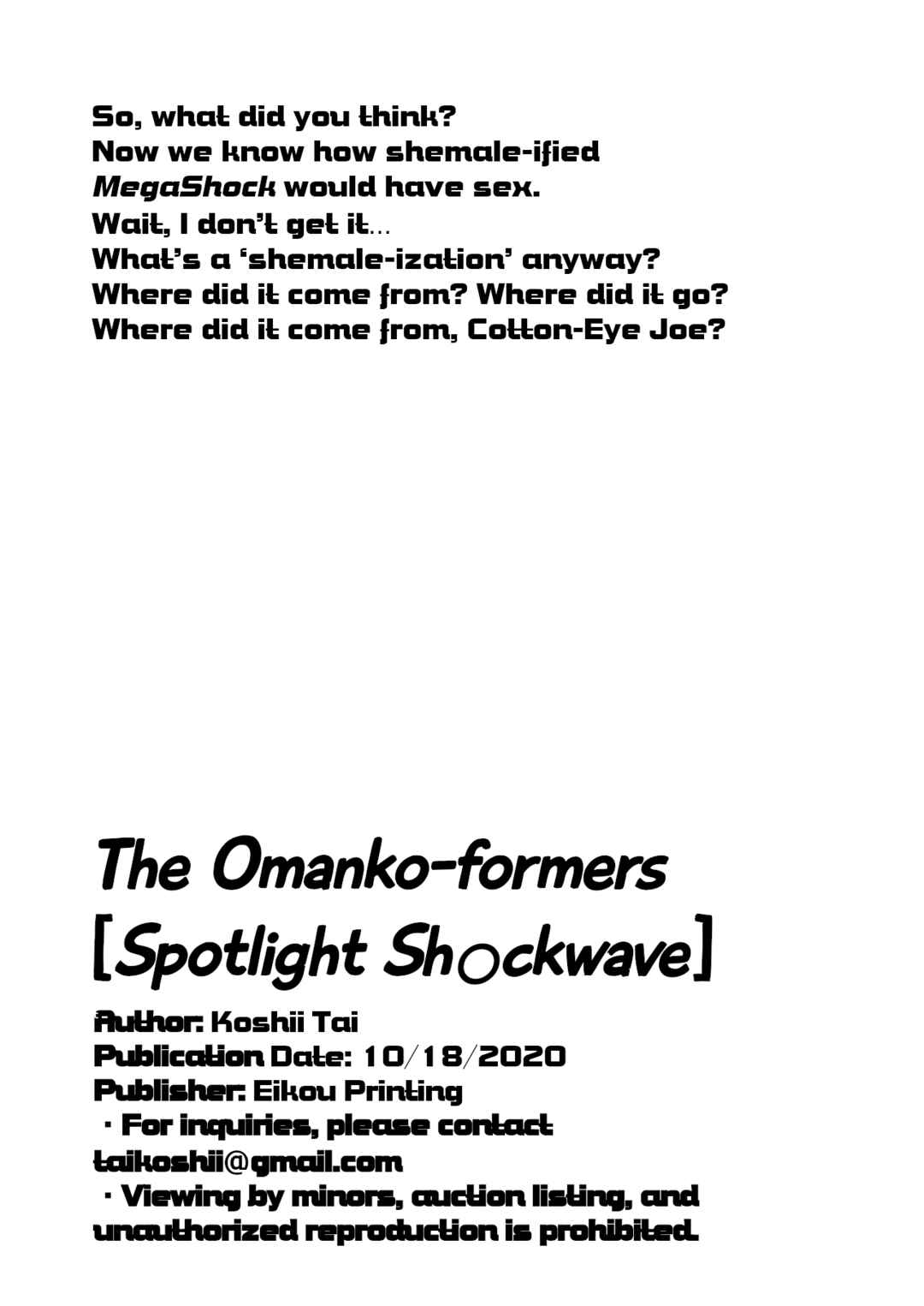 Page 16 Chapter Unknown_f517 Transformers - Omankoformers: Spotlight Shockwave