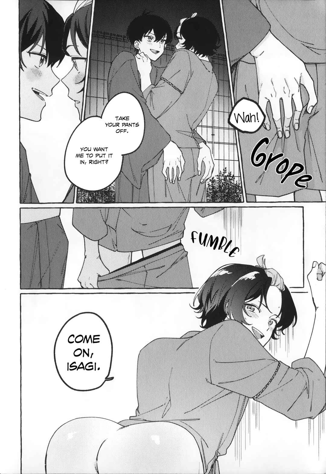 Page 15 Chapter Unknown_054b Blue Lock - Atsui Yoru ni Kimi to (Doujinshi)