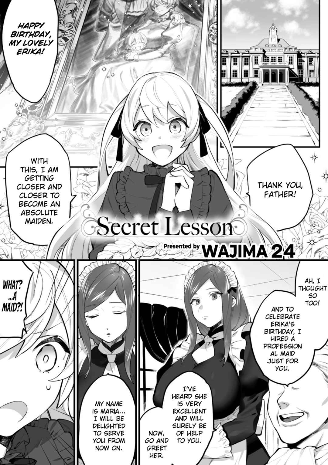 Page 1 Chapter 3 2D Comic Magazine Mesugaki vs Yasashii Onee-san