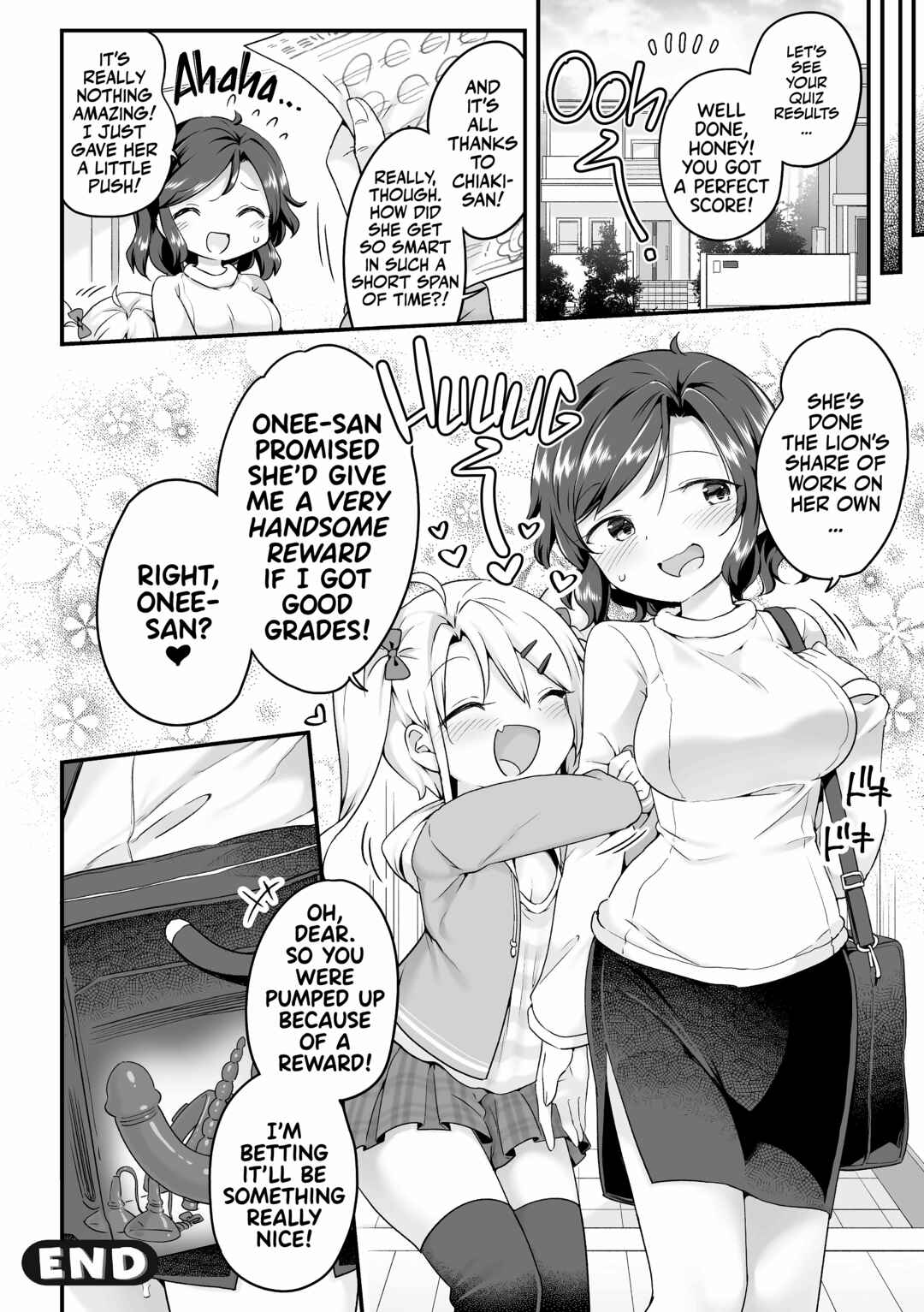 Page 23 Chapter 1 2D Comic Magazine Mesugaki vs Yasashii Onee-san