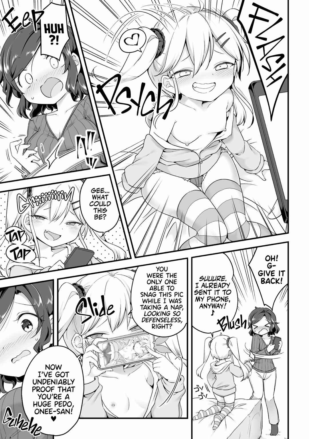 Page 8 Chapter 1 2D Comic Magazine Mesugaki vs Yasashii Onee-san