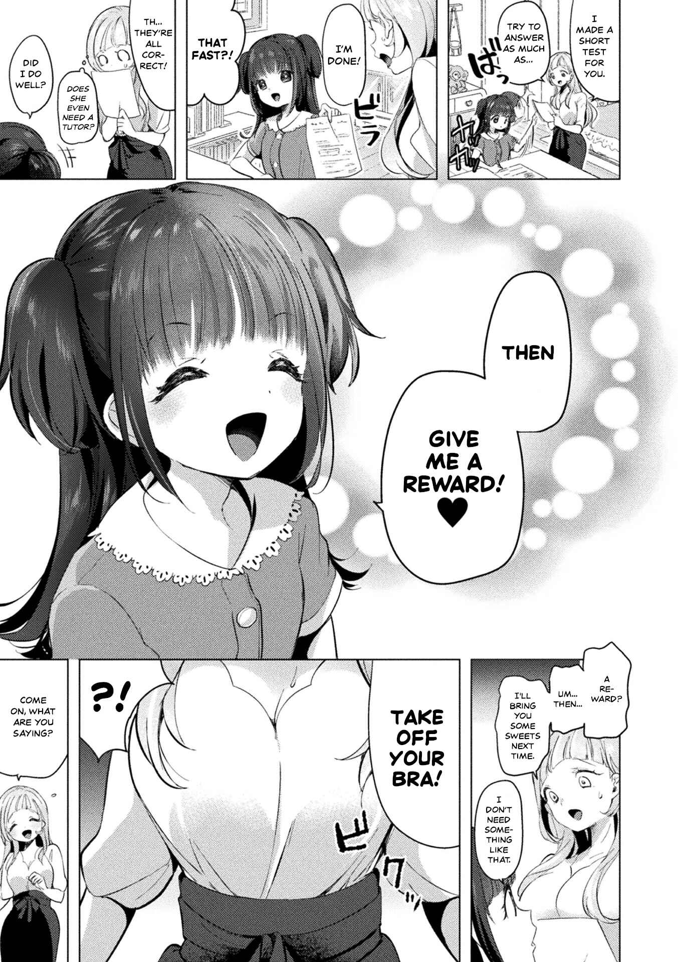 Page 3 Chapter 2 2D Comic Magazine Mesugaki vs Yasashii Onee-san