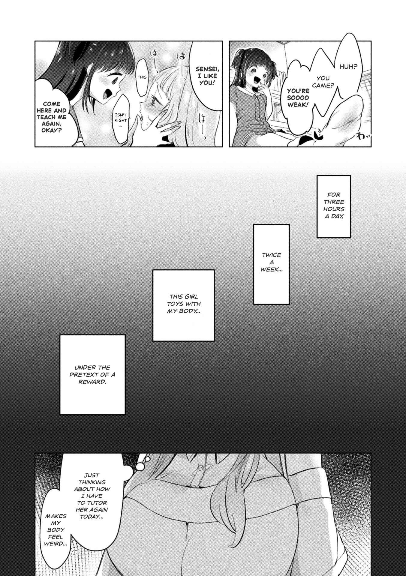 Page 8 Chapter 2 2D Comic Magazine Mesugaki vs Yasashii Onee-san