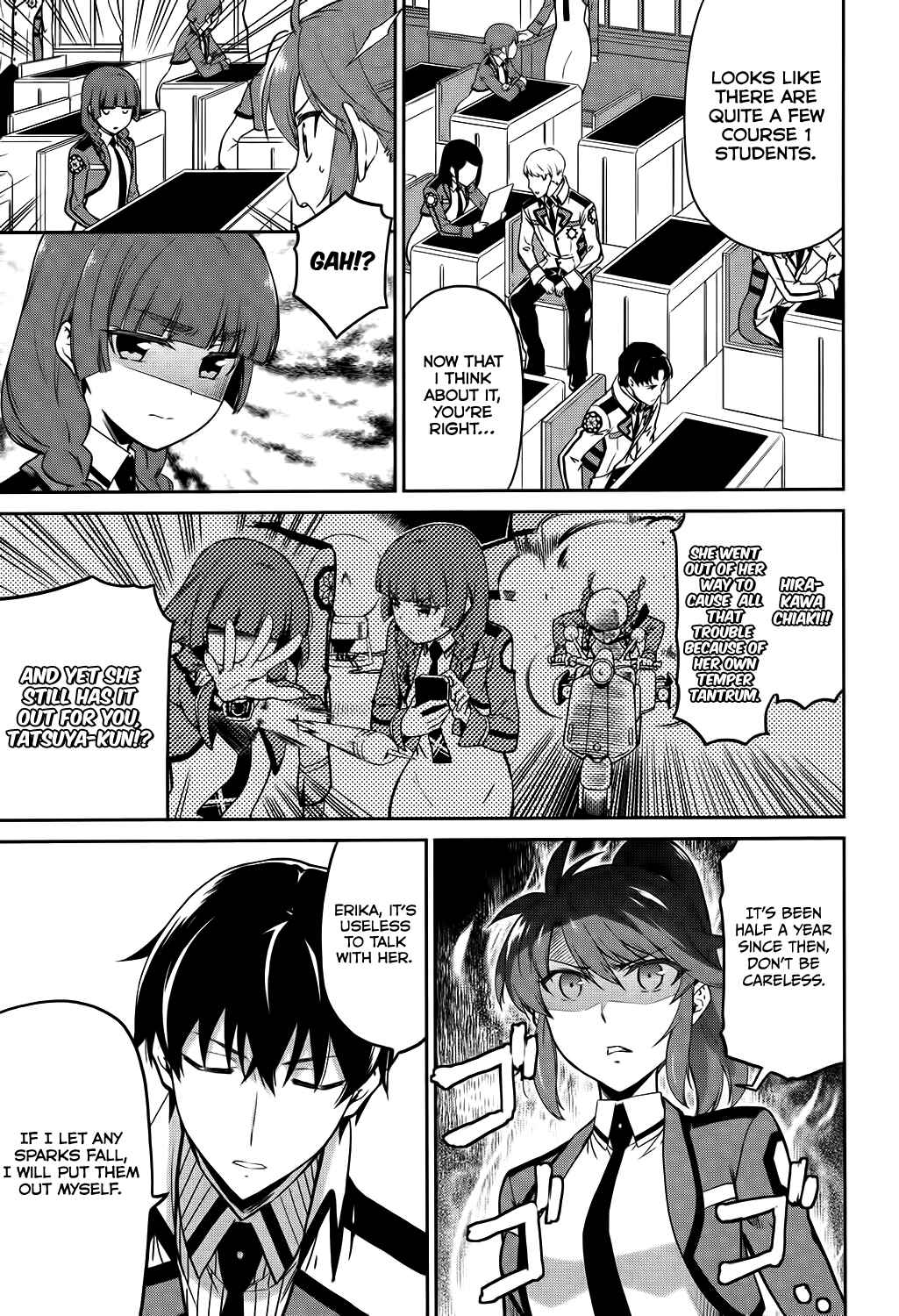 Page 9 Chapter 5 Mahouka Koukou no Rettousei - Double Seven-hen