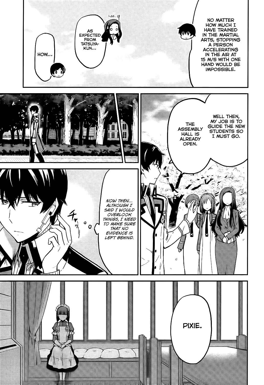 Page 10 Chapter 9 Mahouka Koukou no Rettousei - Double Seven-hen