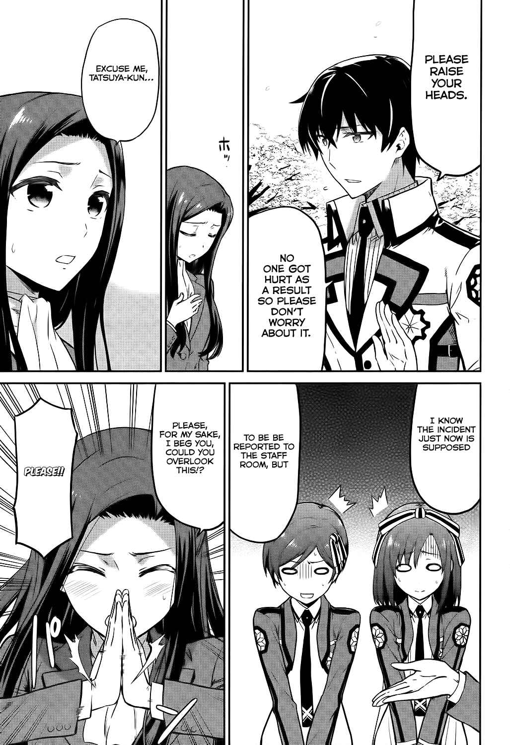 Page 8 Chapter 9 Mahouka Koukou no Rettousei - Double Seven-hen