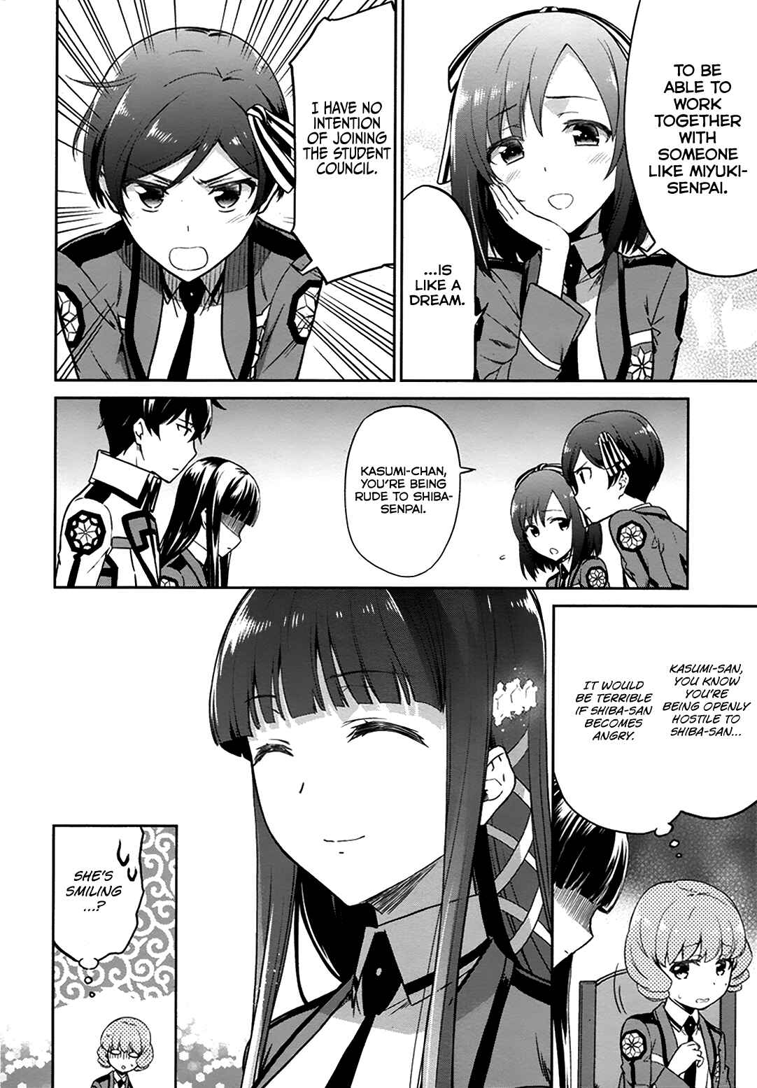 Page 13 Chapter 11 Mahouka Koukou no Rettousei - Double Seven-hen