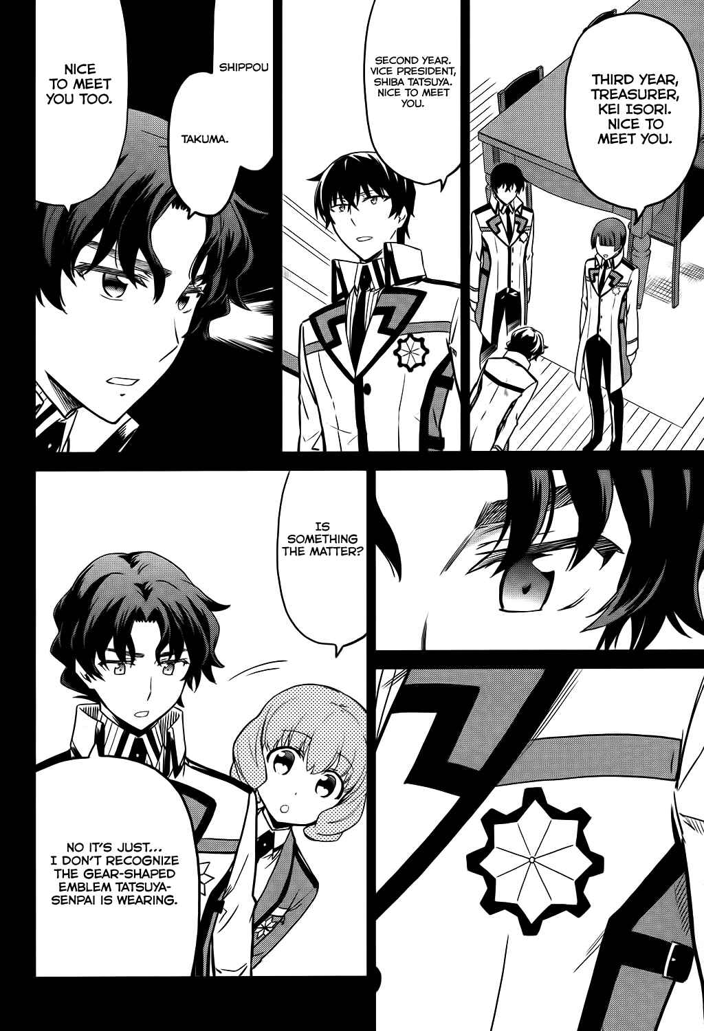 Page 10 Chapter 6 Mahouka Koukou no Rettousei - Double Seven-hen