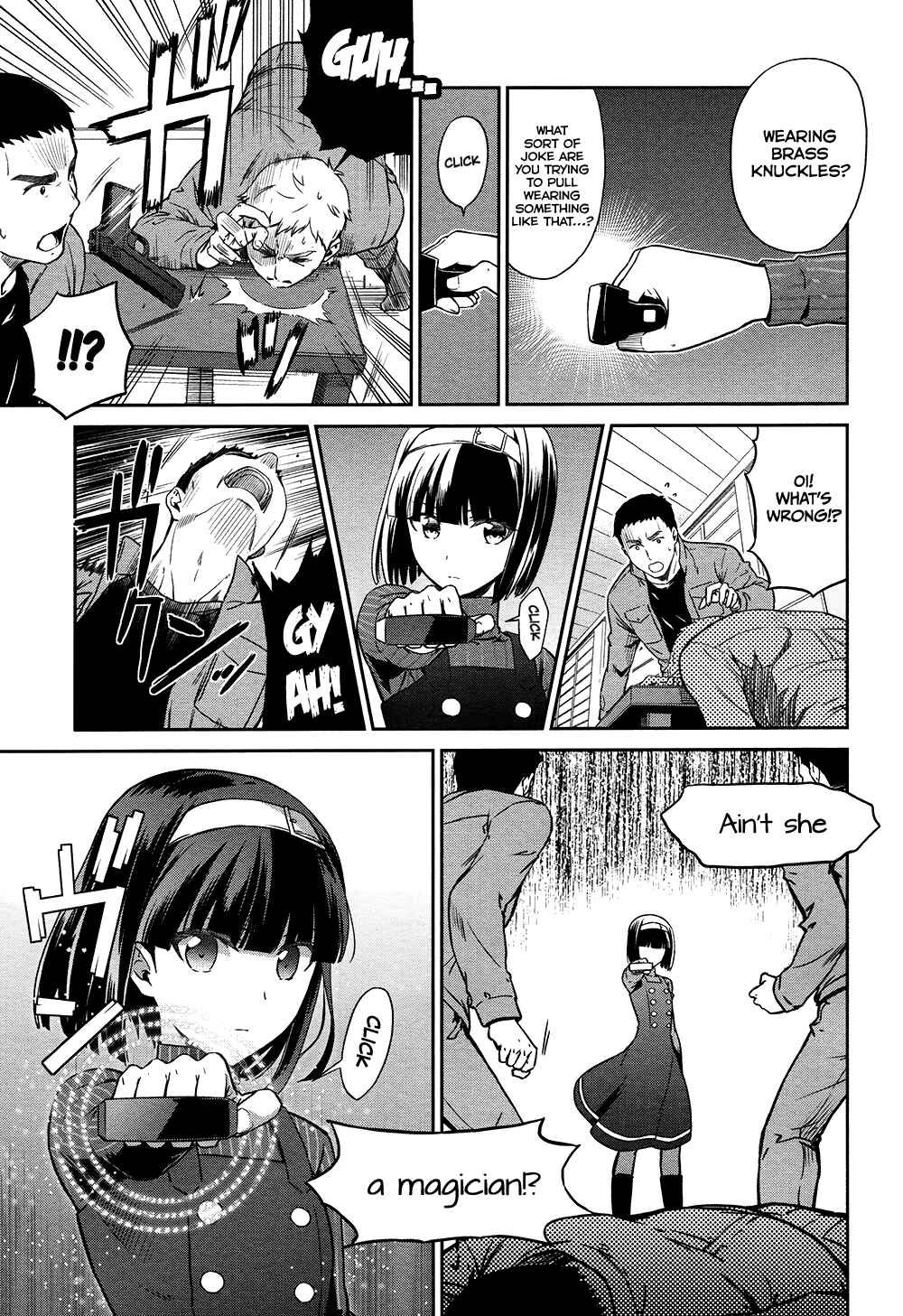 Page 12 Chapter 4 Mahouka Koukou no Rettousei - Double Seven-hen