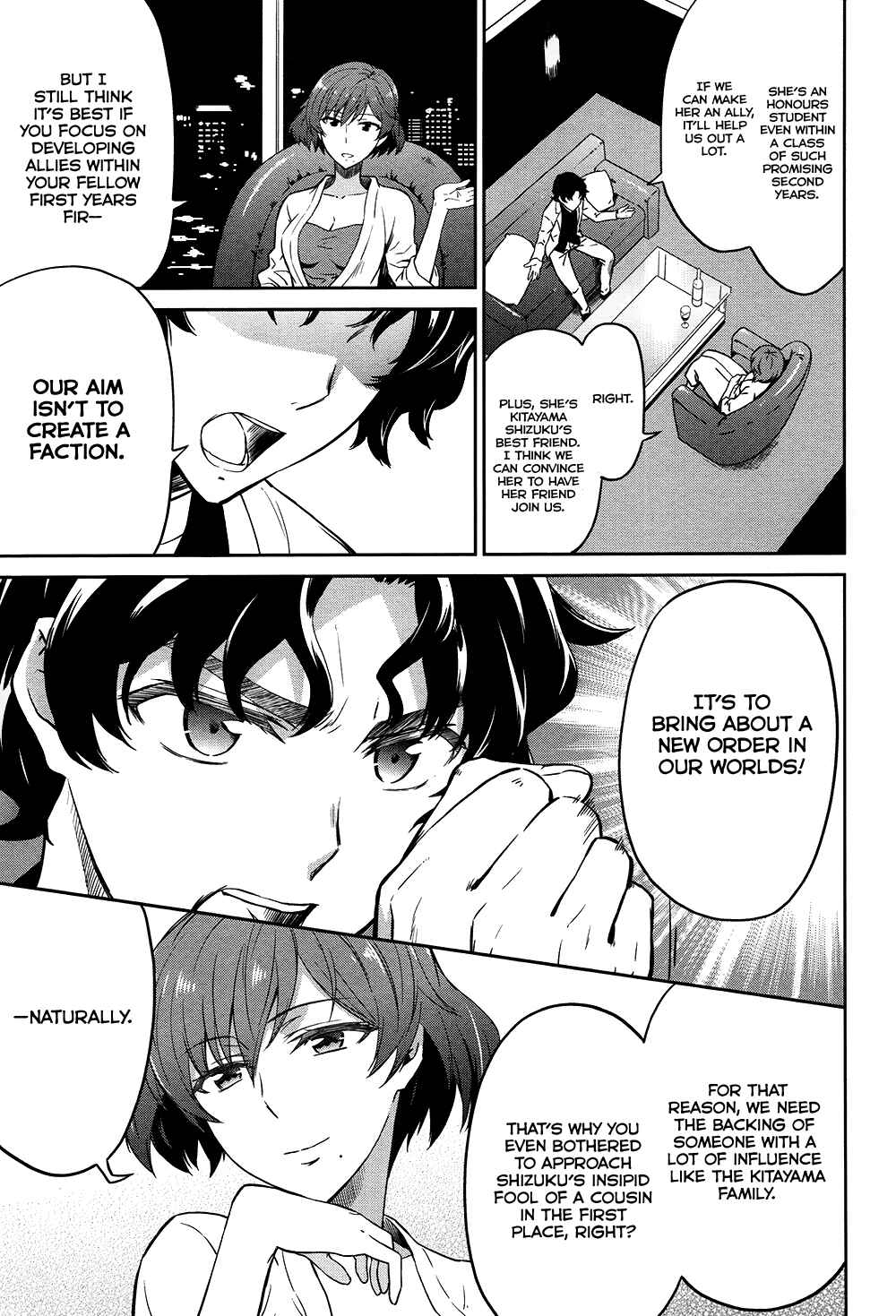 Page 11 Chapter 3 Mahouka Koukou no Rettousei - Double Seven-hen