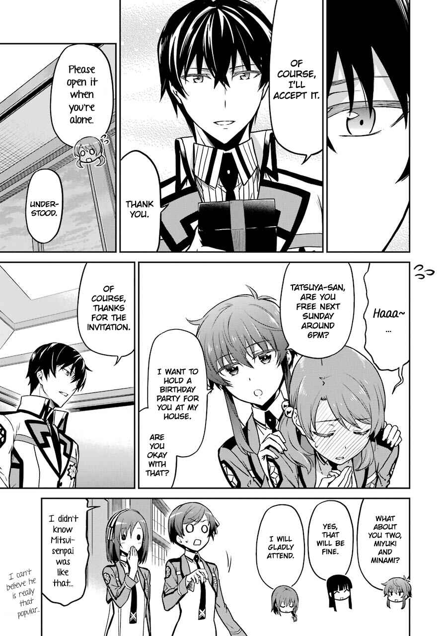 Page 9 Chapter 16 Mahouka Koukou no Rettousei - Double Seven-hen