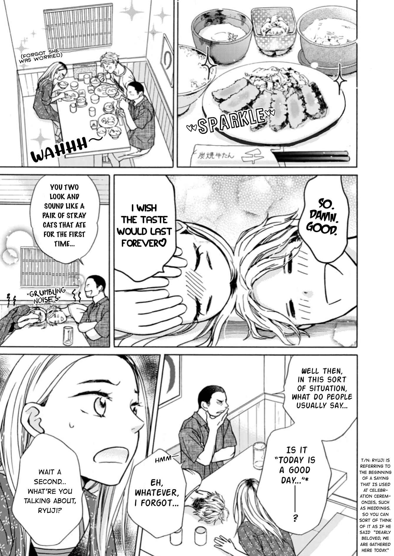 Page 24 Chapter 8 Sesame Salt and Pudding