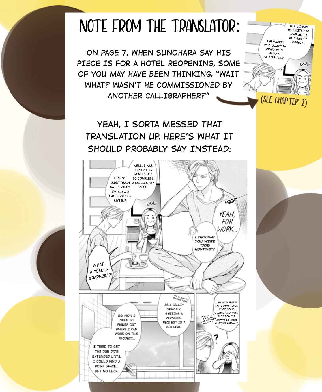 Page 32 Chapter 3 Sesame Salt and Pudding