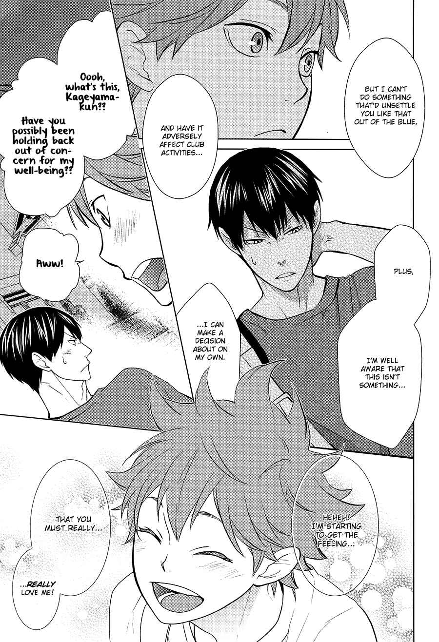 Page 14 Chapter Unknown_ff4b Haikyuu!! - Insensible Fight (Doujinshi)