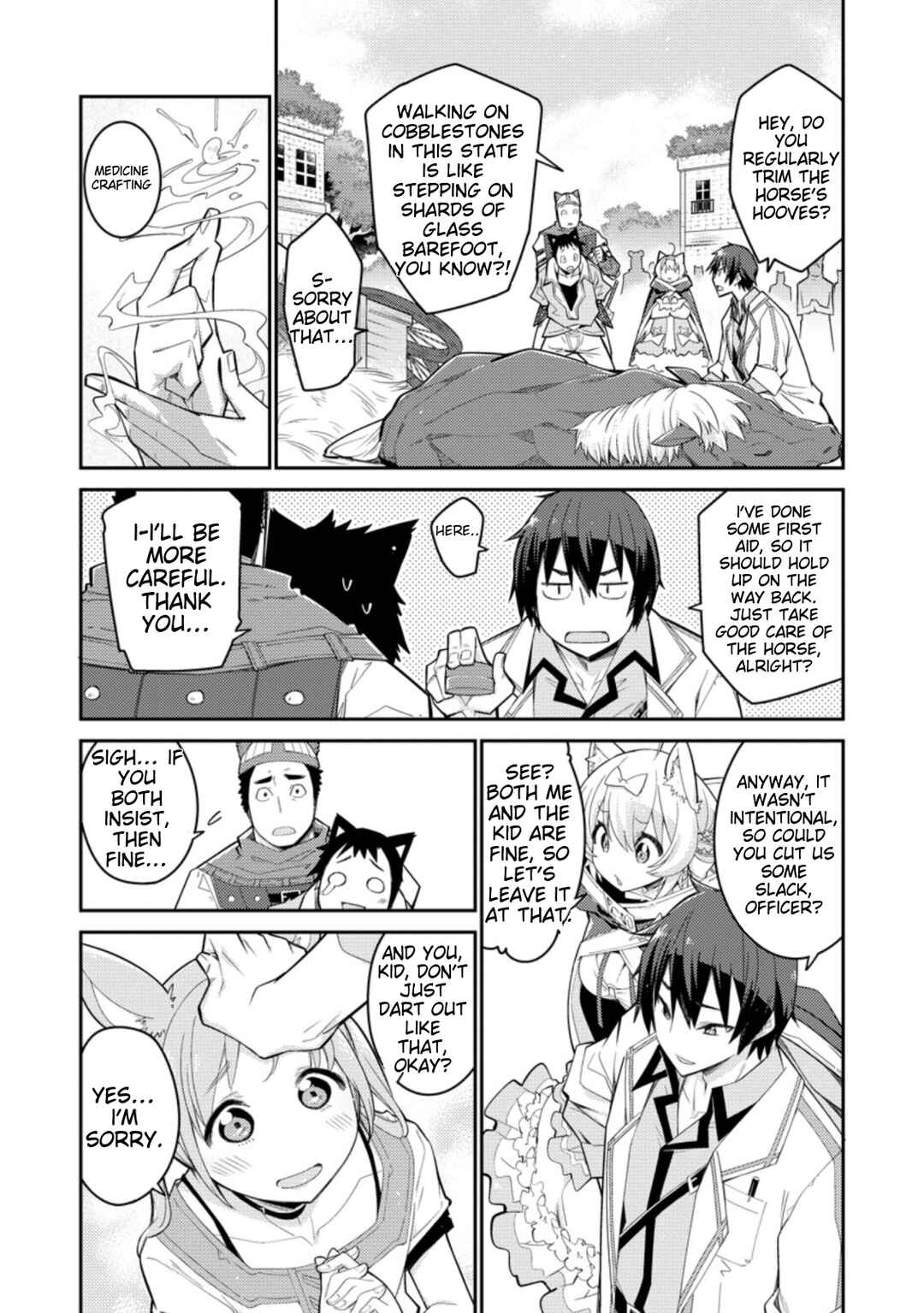 Page 23 Chapter 2 Muda da to Tsuihou Sareta [Kyuutei Juui], Kemono no Kuni ni Kou Taiguu de Manekareru ~Mori de Tasuketa Shinjuu to Kemomimi Bishoujo-tachi ni Mechakucha Dekiaisare Nagara Slow Life wo Tanoshinderu~