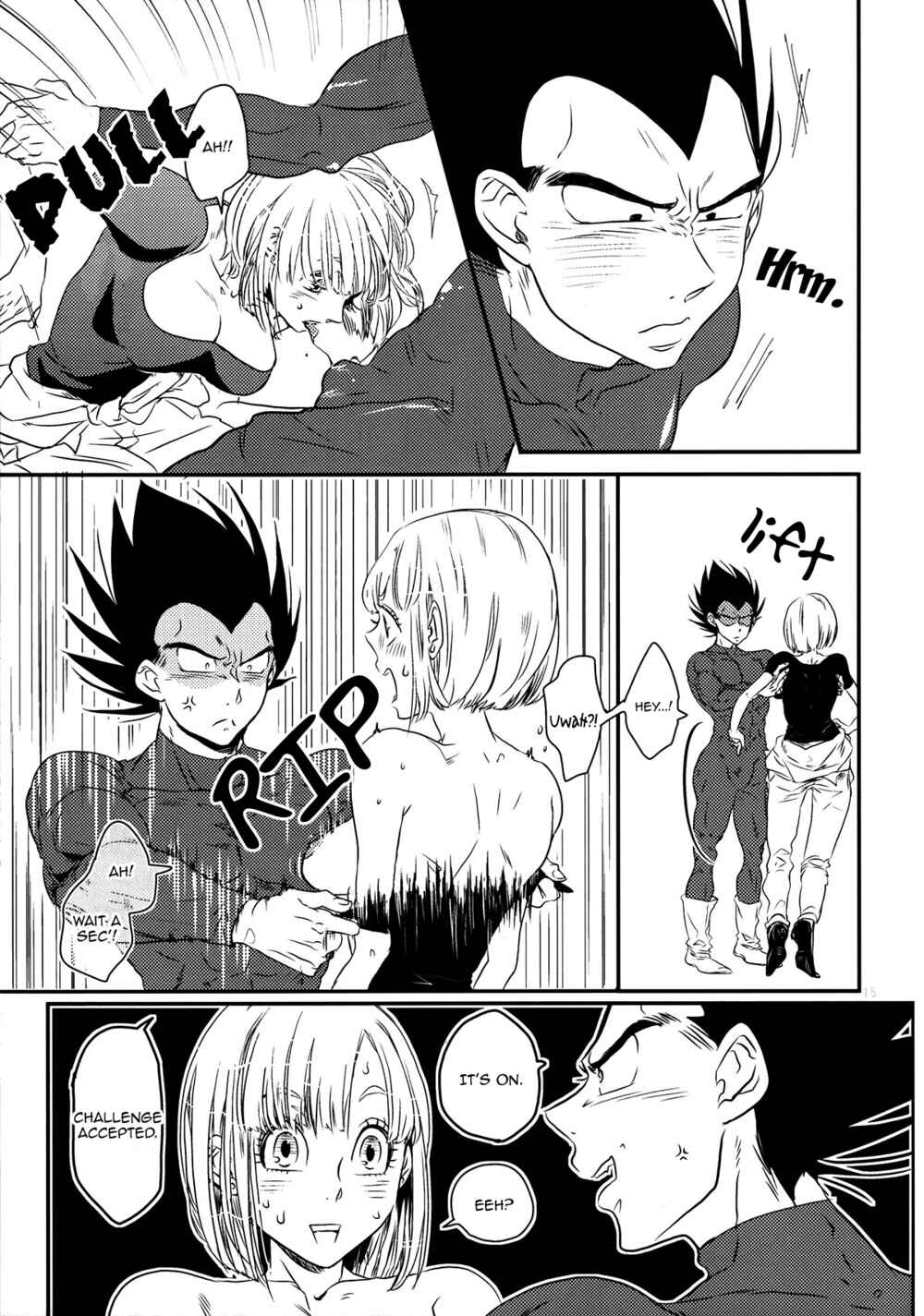 Page 14 Chapter Unknown_d638 Dragon Ball - Gossips (Doujinshi)