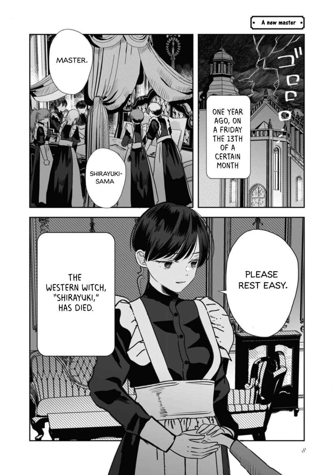 Page 10 Chapter 0 Majo no Mago to Nana Nin no Maid