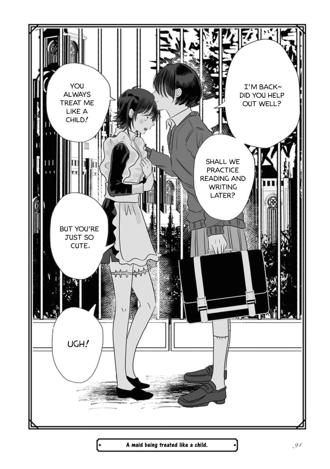 Page 11 Chapter 4 Majo no Mago to Nana Nin no Maid